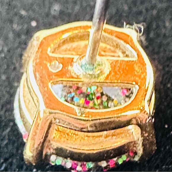 Kate spade - Small Multi-glitter Round gumdrop earrings - Picture 5 of 5